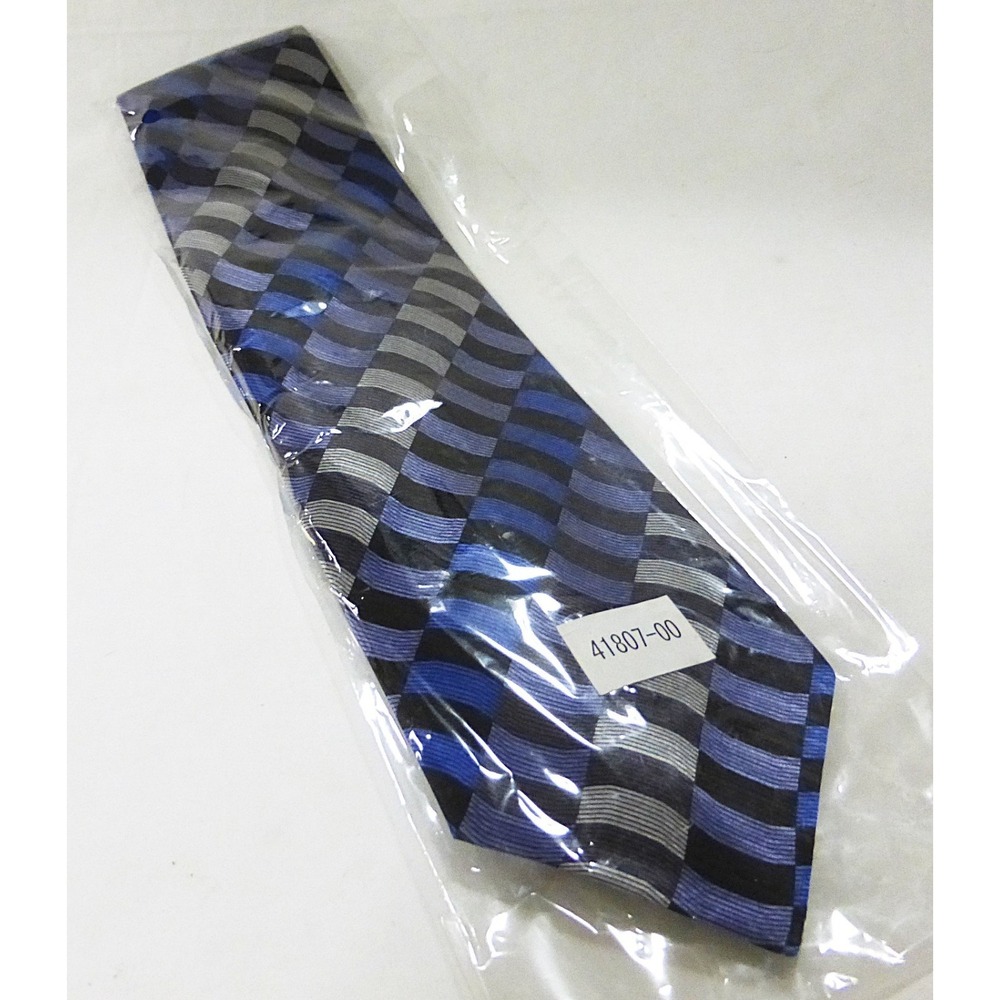 Irvine park men tie new silk blue gray Academia Preppy Collegiate Artsy Career